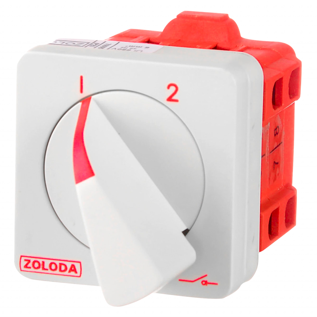 CONMUTADORA ROTATIVA BIPOLAR 16A 2 POS SIN 0 A-5711000