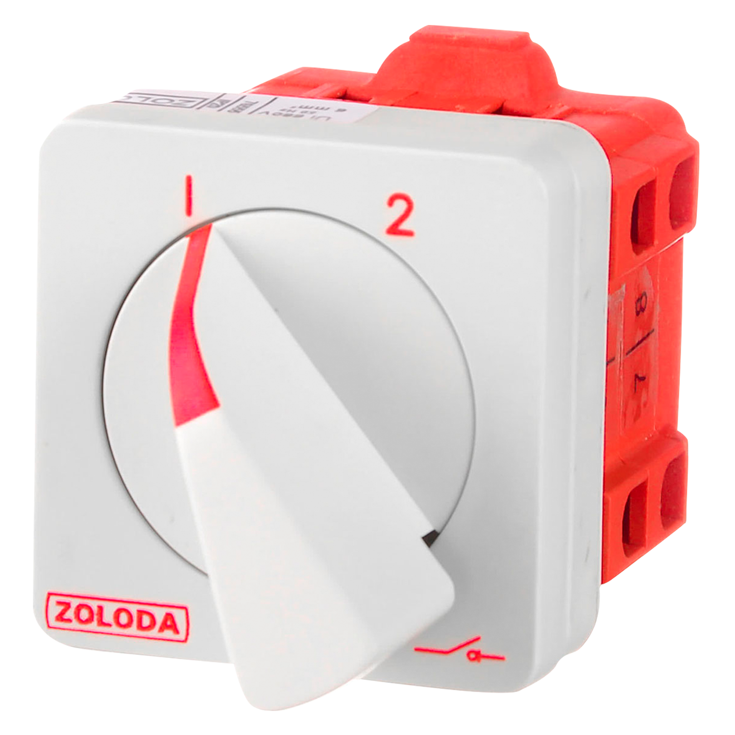 [14619] Conmutadora Rotativa 2 Posiciones Sin 0 16A Zoloda