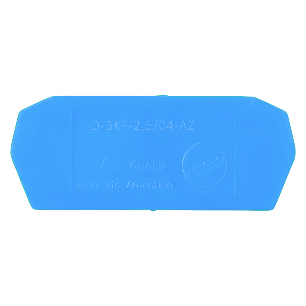 TAPA PARA BORNE BKF 2,5/4 mm AZUL 130.006