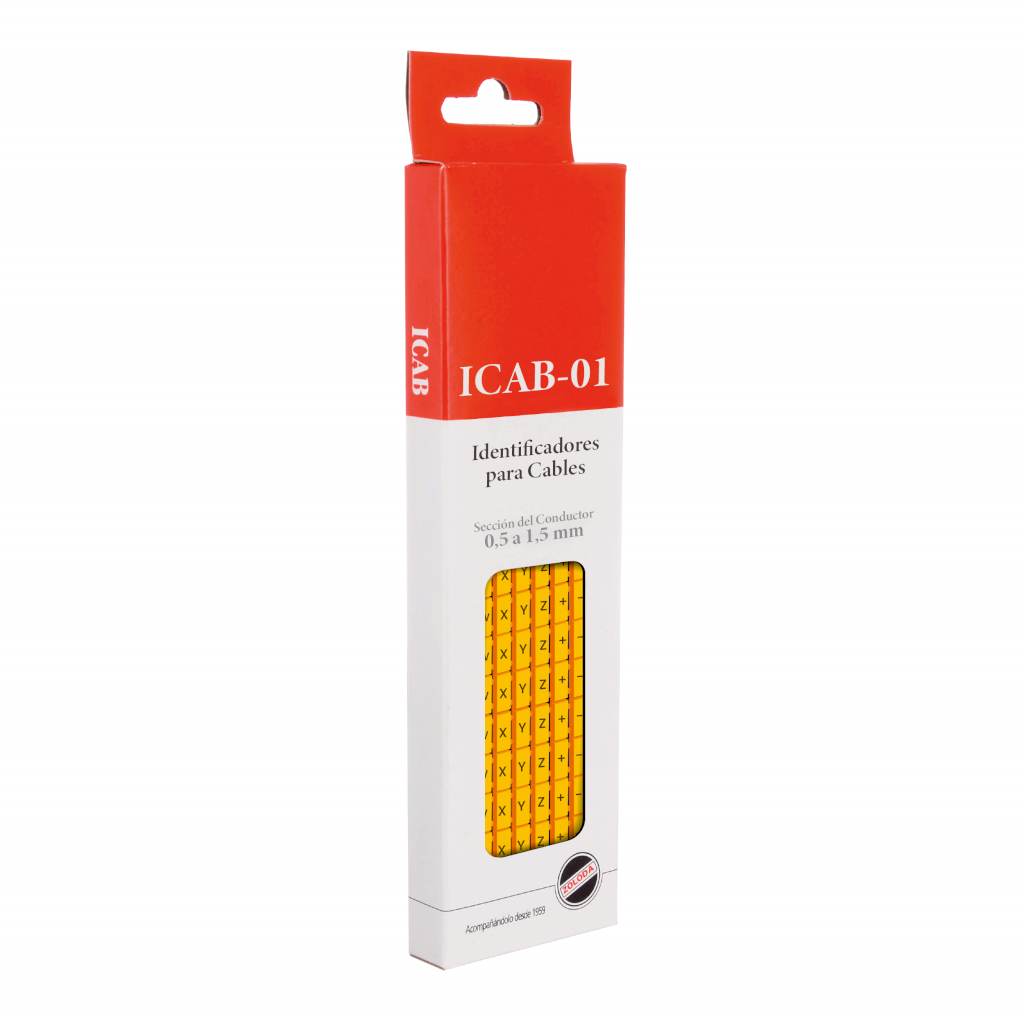 [16336] IDENTIFICADOR PARA CABLE DE 0.5 A 1.5mm LETR U+/ ICAB-01/ABC3
