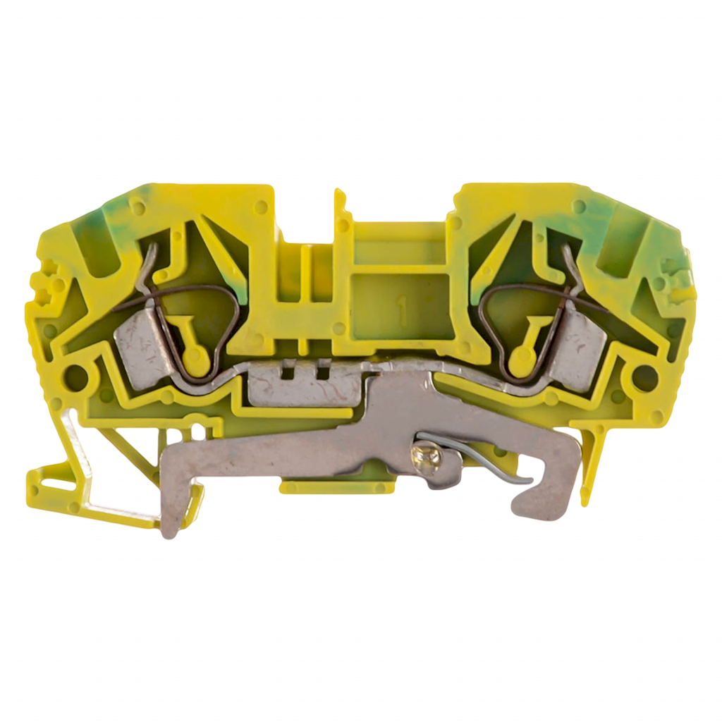 BORNE BKF DE PUESTA A TIERRA DE 4mm RESORTE BKF-04-T