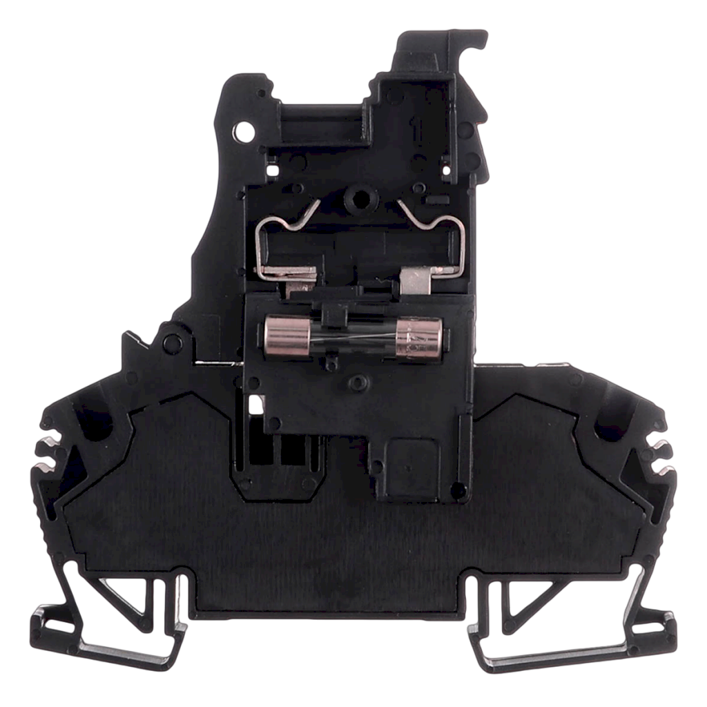 BORNE PORTAFUSIBLE BKF 4mm PARA FUSIBLE 20X5mm BKF-SI-520