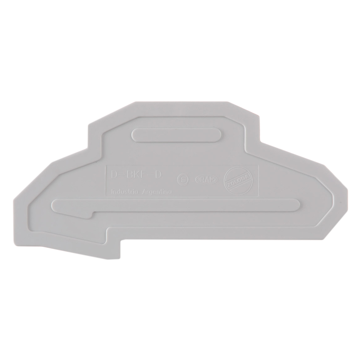 Tapa D-BKF P/Borne Doble Piso a Resorte Zoloda