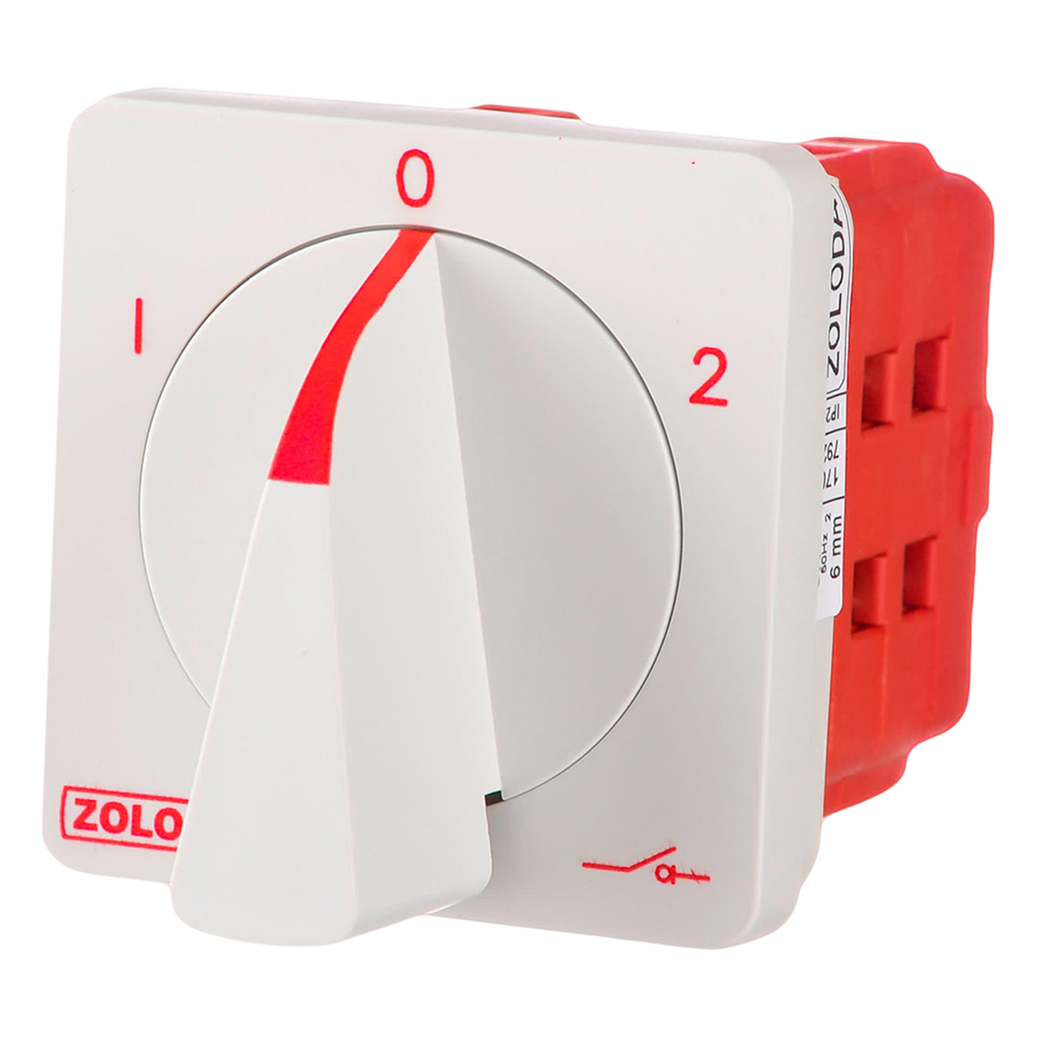 Conmutador 3 Polos 32A C/Posicion 0 Zoloda