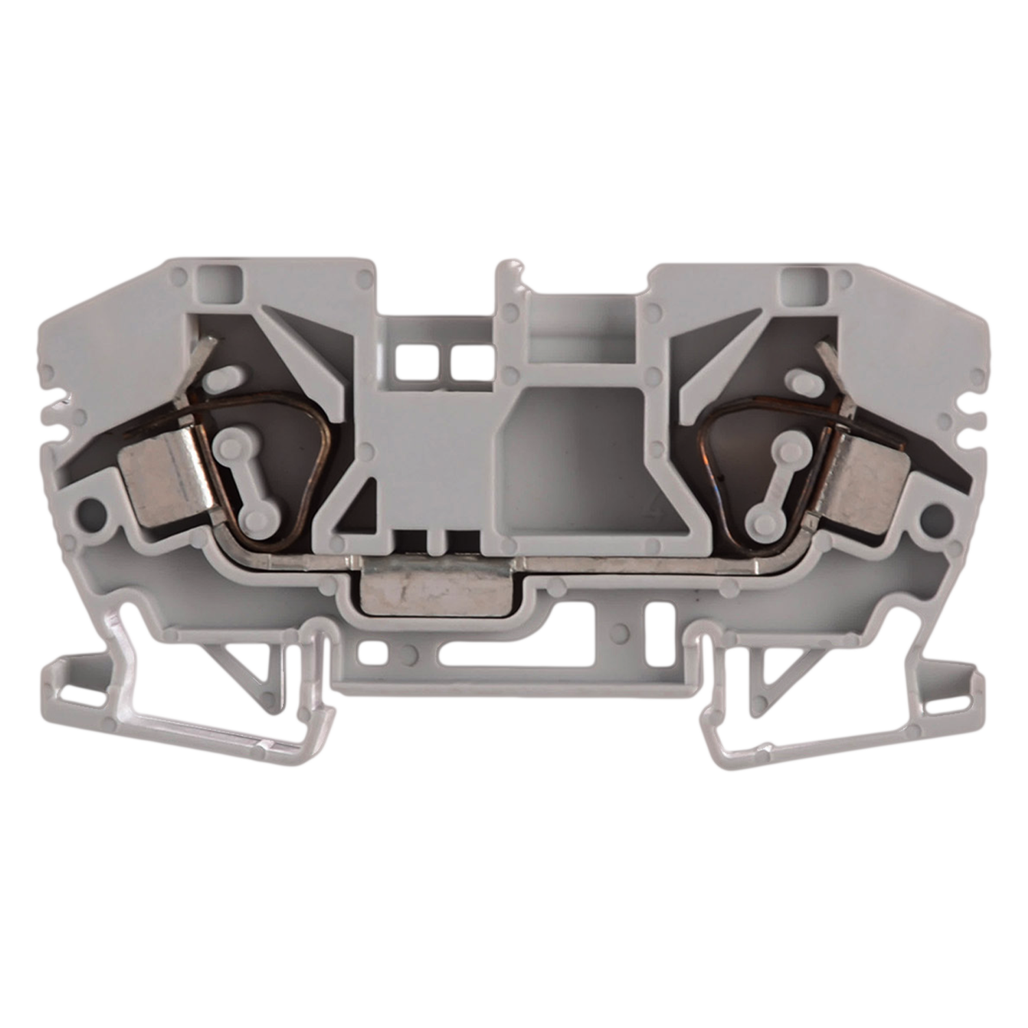 Borne BKF Resorte P/Cable 10mm2 Gris Zoloda