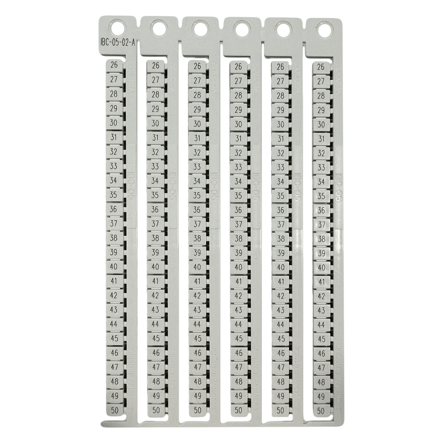 [19242] Plancha Números 11-20 8 Juegos Apaisados Blanca Zoloda