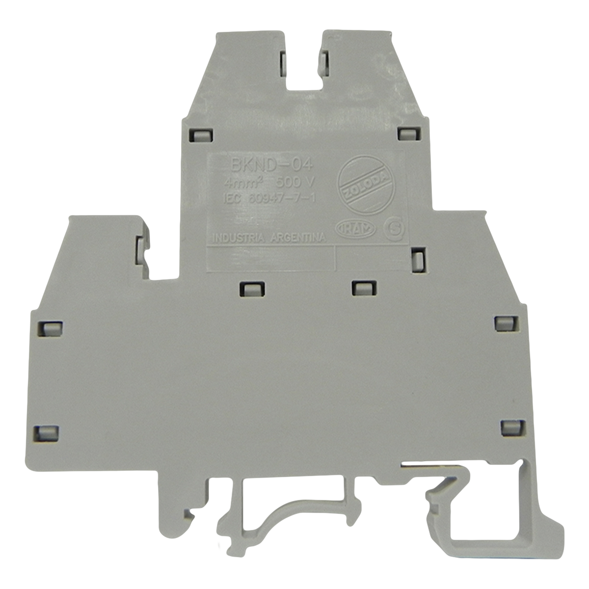 Borne BKND Doble Piso 4mm2 Zoloda