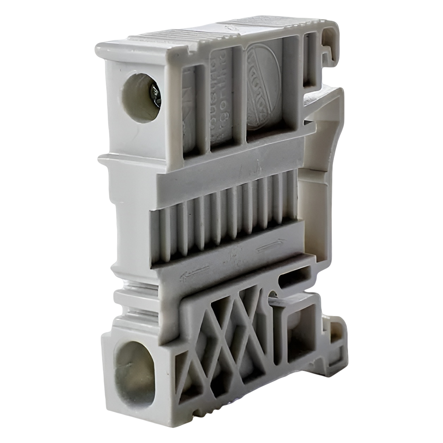 [20519] Extremo Bornera EKN-1 Doble P/Rieles Ns Y Ns 35 Zoloda