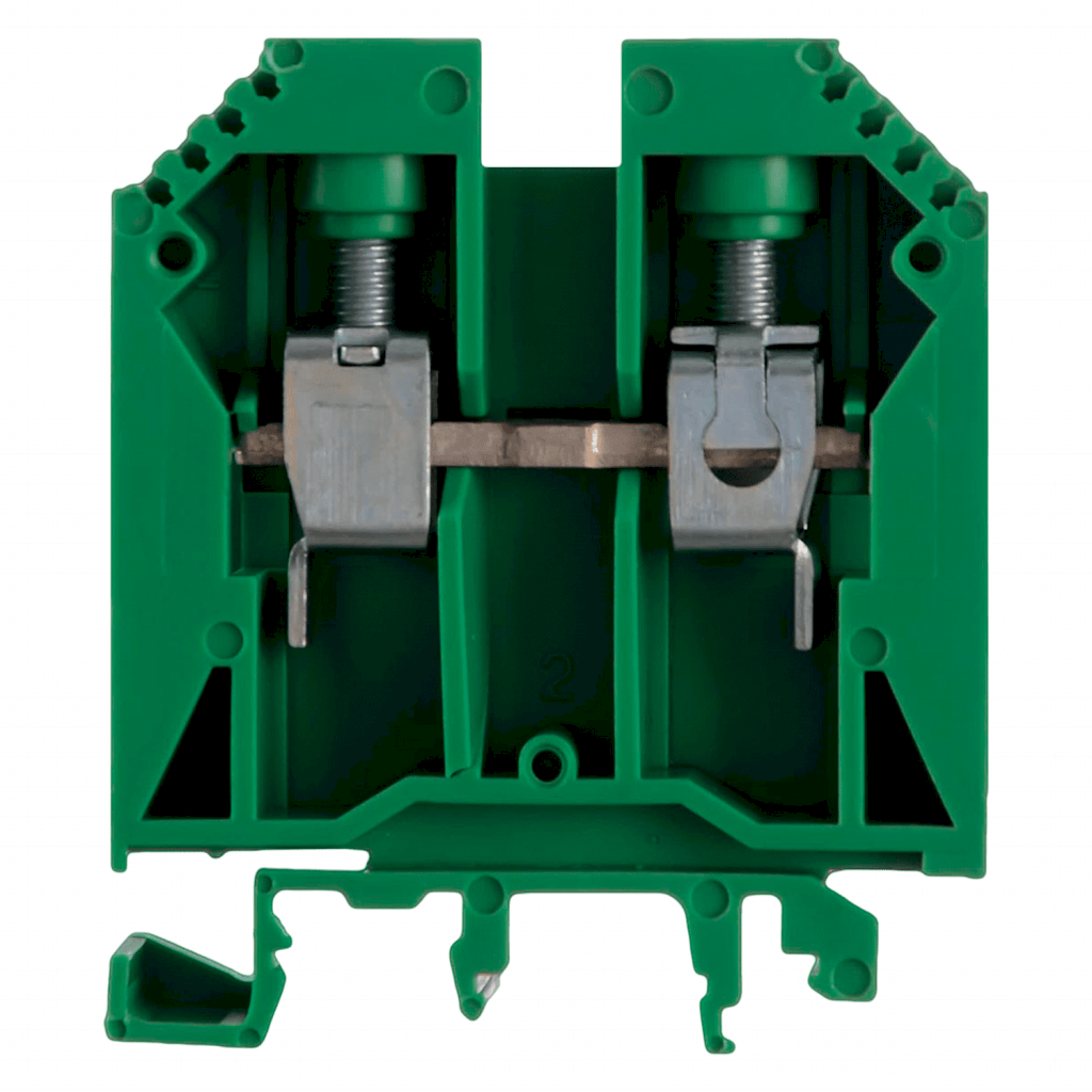 BORNE BPN PARA CABLE 16mm 76A 800V VERDE 060.206