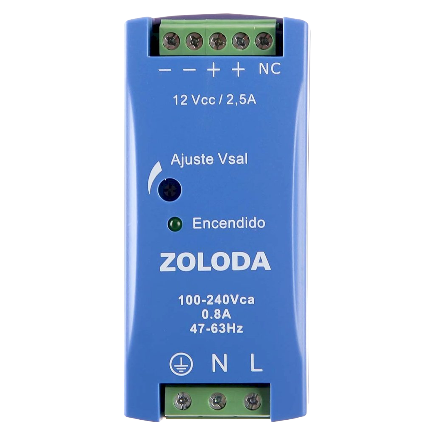 [24242] Fuente Monofásica Fair E: 220V S: 12VCC 2,5A Zoloda