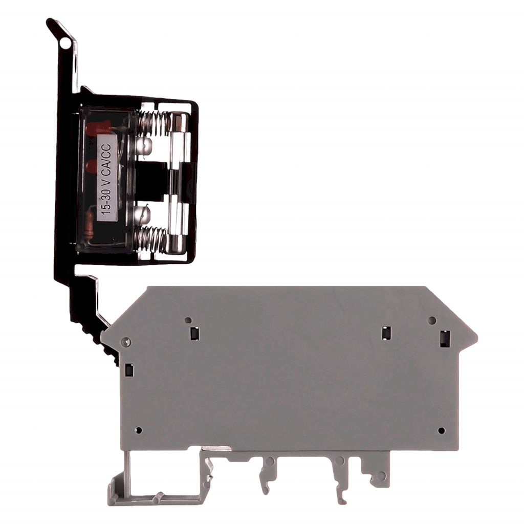 [28335] Borne Portafusible BP C/Led 15-30VCA/CC 6x32mm2 Zoloda