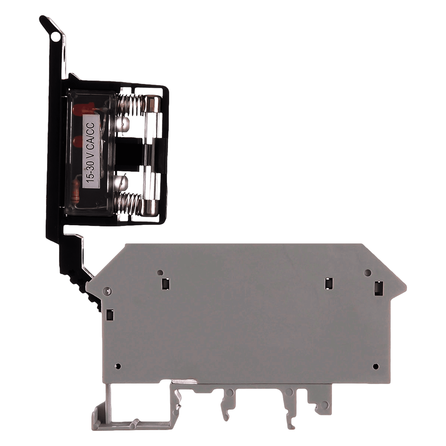[28335] Borne Portafusible BP C/Led 15-30VCA/CC 6x32mm2 Zoloda