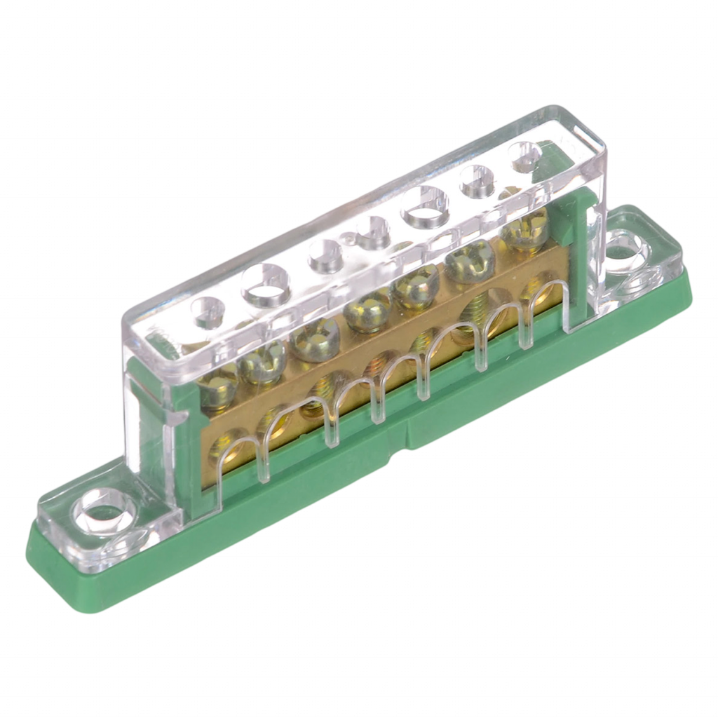 REPARTIDOR UNIPOLAR ZOLODA 7 CONEX VERDE BRC112507VE/N