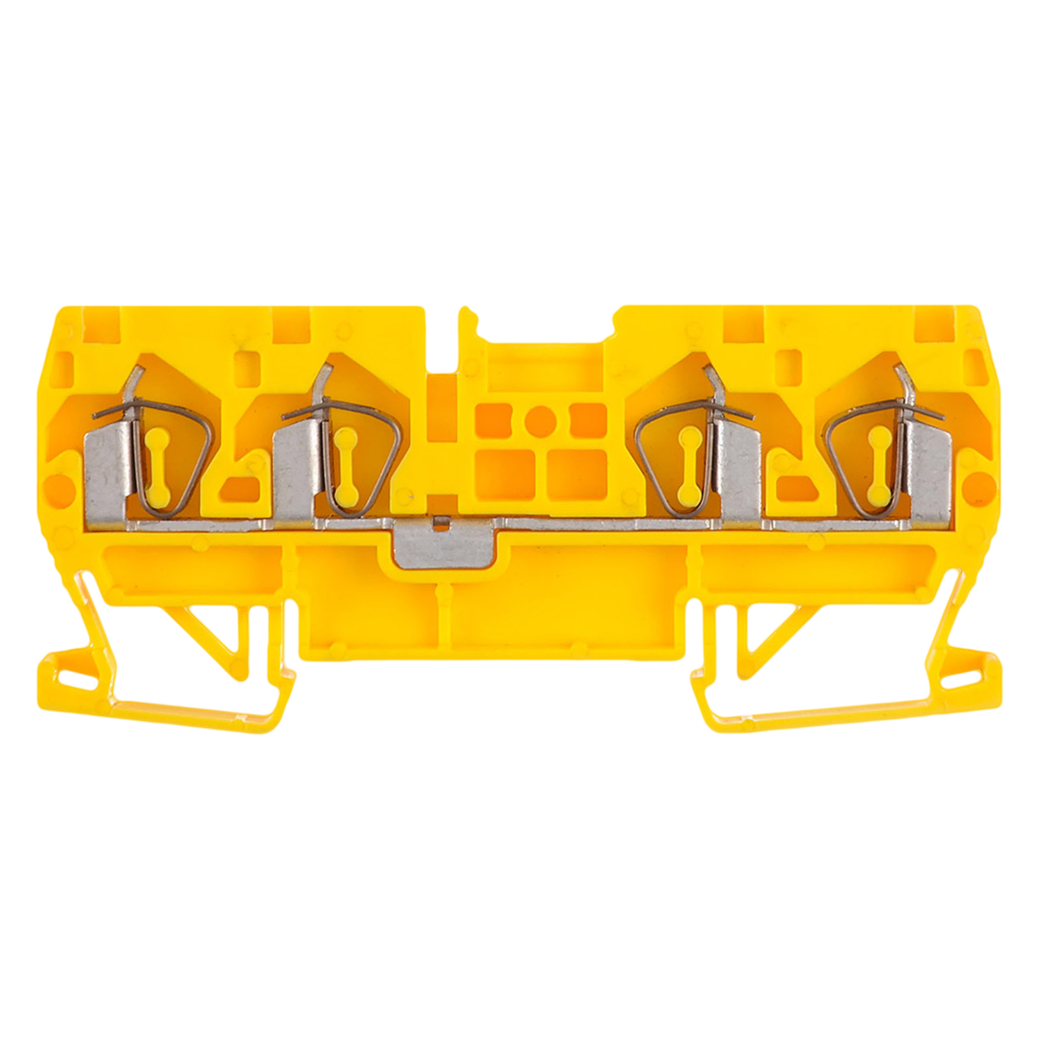 [30967] Borne BKF 2 Entradas 2 Salidas 2,5mm2 Amarillo Zoloda