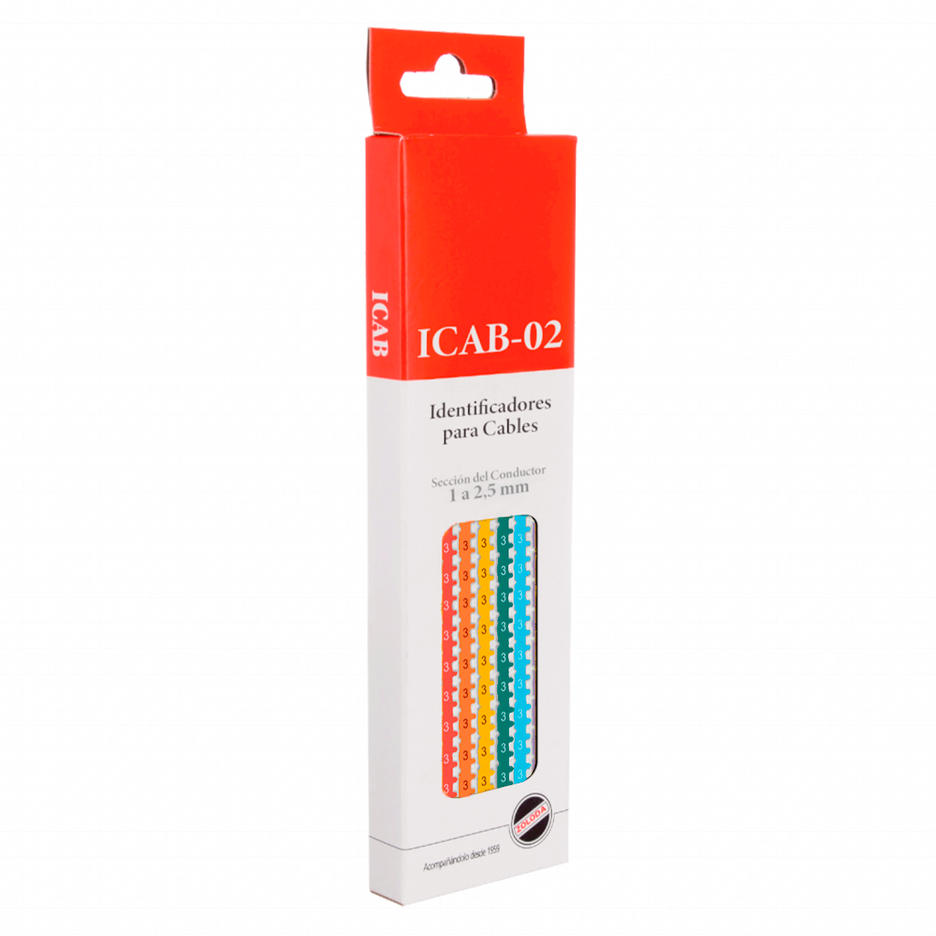 [31616] Identific. P/Cable Naranja Numero 3 Zoloda