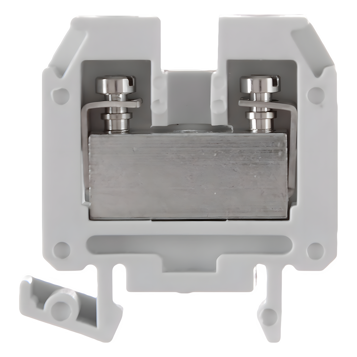 Miniborne STD P/Riel 15mm2 Gris Zoloda