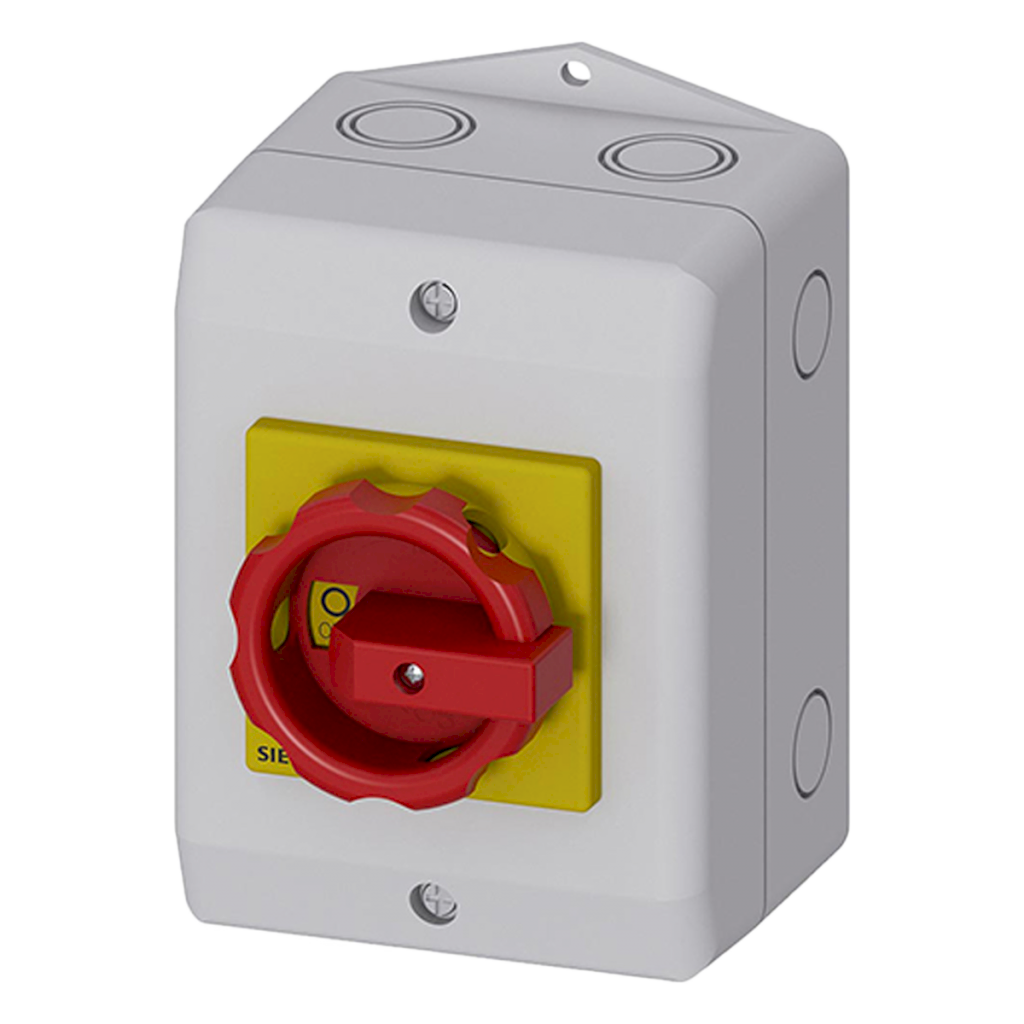 INTERR. DE MANTENIMIENTO TRIP. EN CAJA IP65 25A 3LD2164-0TB53