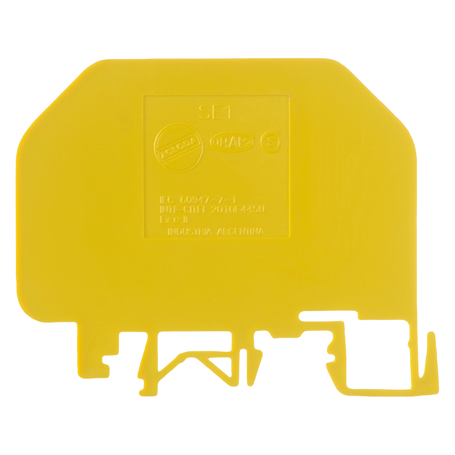 [14133] Separador SE1 64x52 P/Bornes En Riel 32 Y 35mm Zoloda