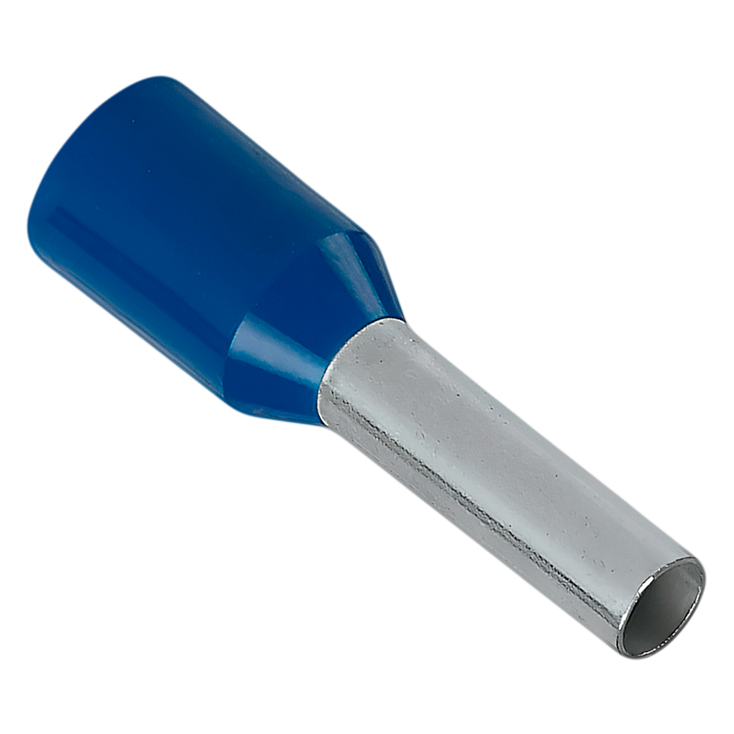 Puntera Tubular 0,75mm2 8mm x100u Azules Zoloda