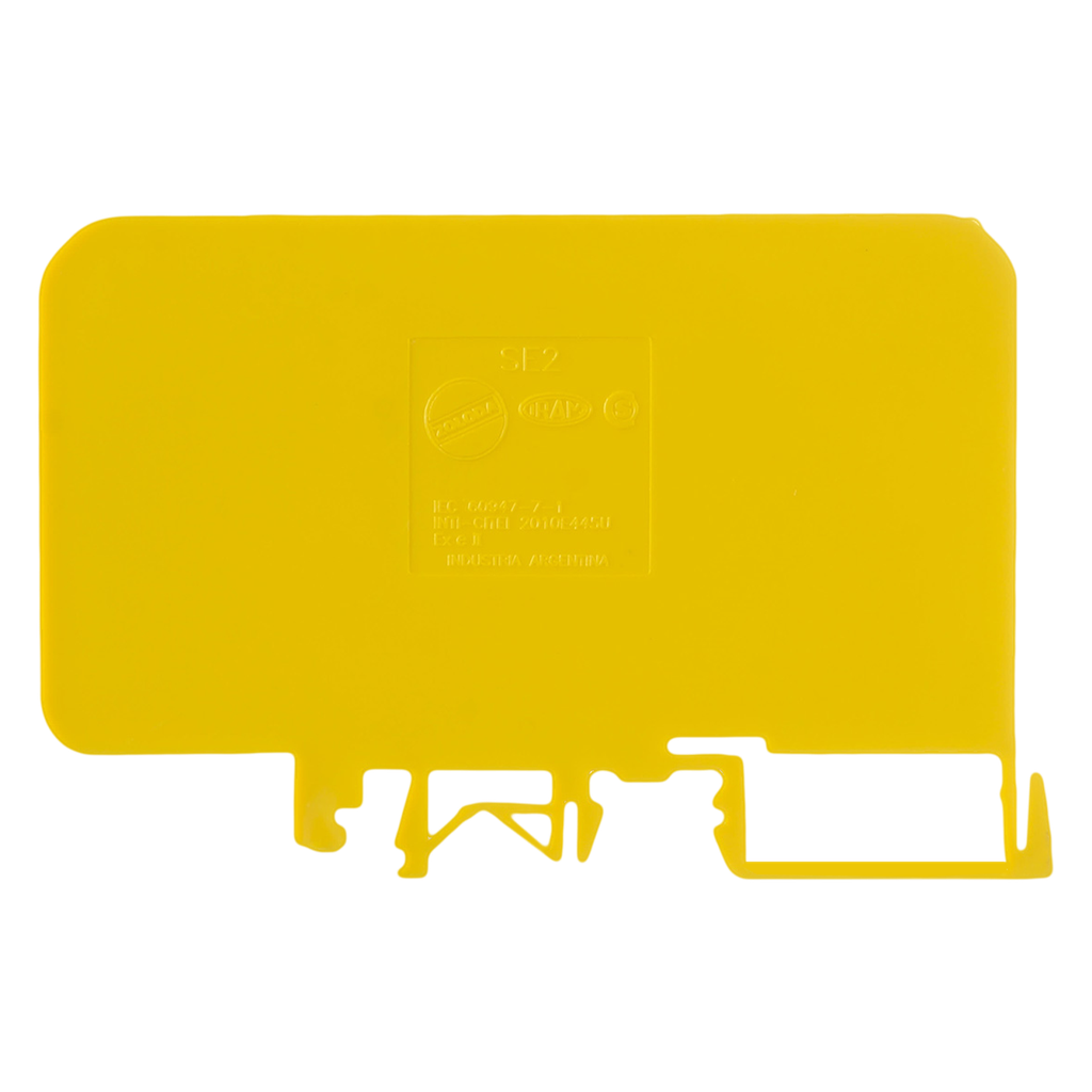 [20733] Separador SE2 91x57 P/Bornes En Riel 32 Y 35mm Zoloda