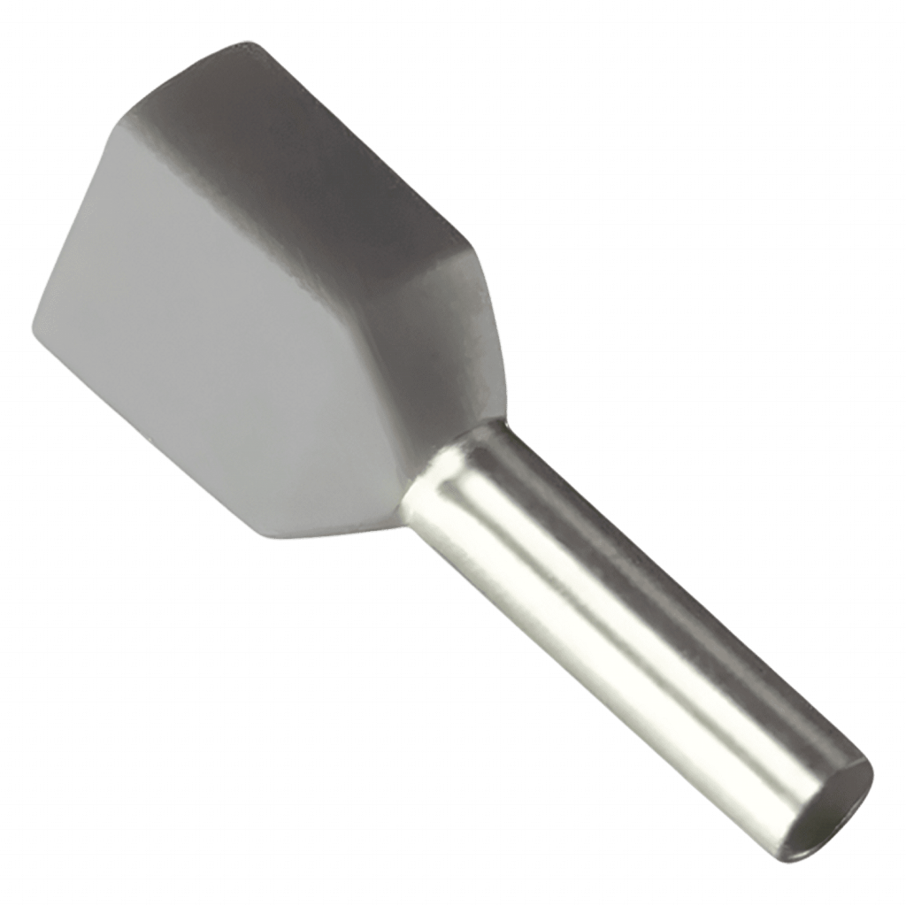 PUNTERA TUBULAR DOBLE 2X2.5mm (X BOLSA) 257.044 X 1