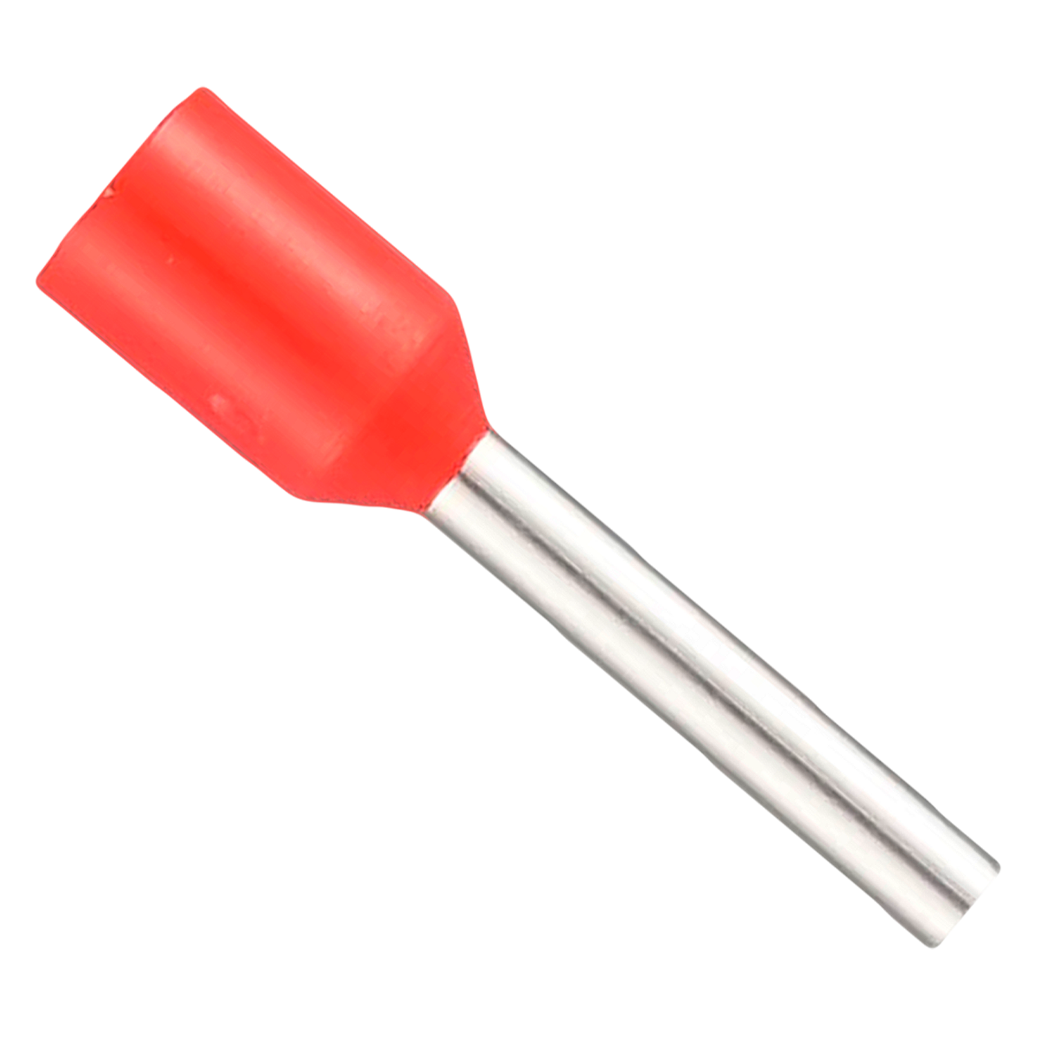 [24660] Puntera Tubular 1mm2 10mm x100u Rojas Zoloda