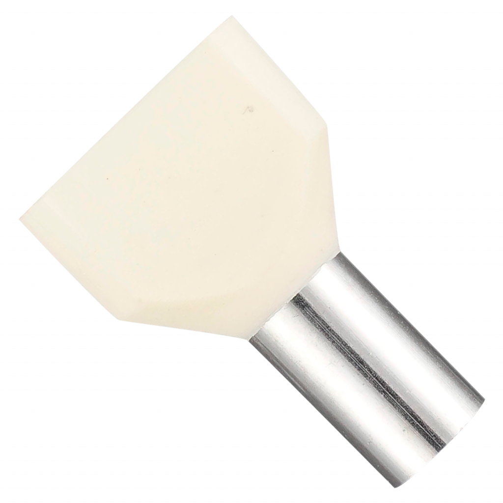 PUNTERA TUBULAR DOBLE 2X16mm (X BOLSA) ZTE-16-14