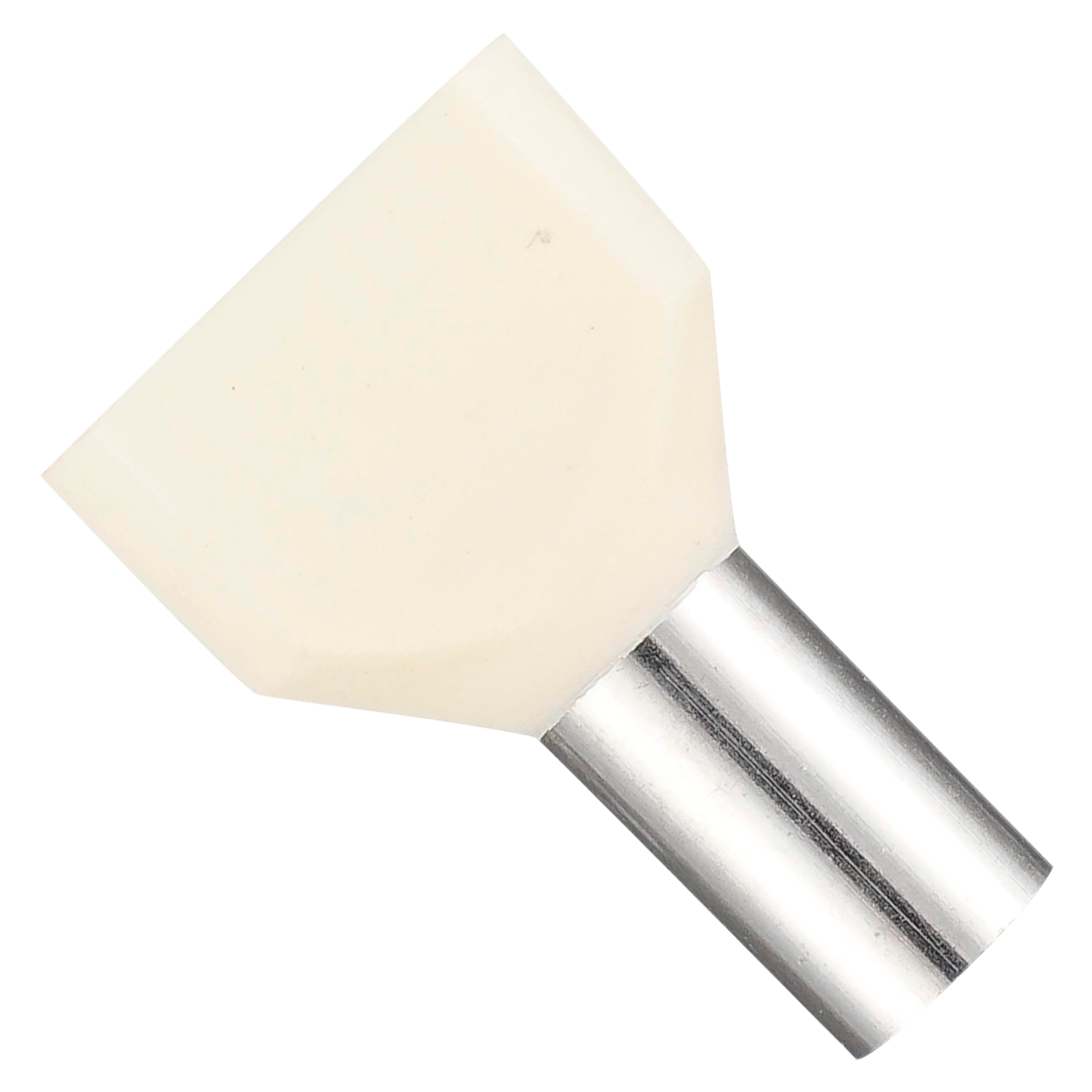 [26426] Puntera Tubular Doble 16mm2 14mm Marfil Zoloda