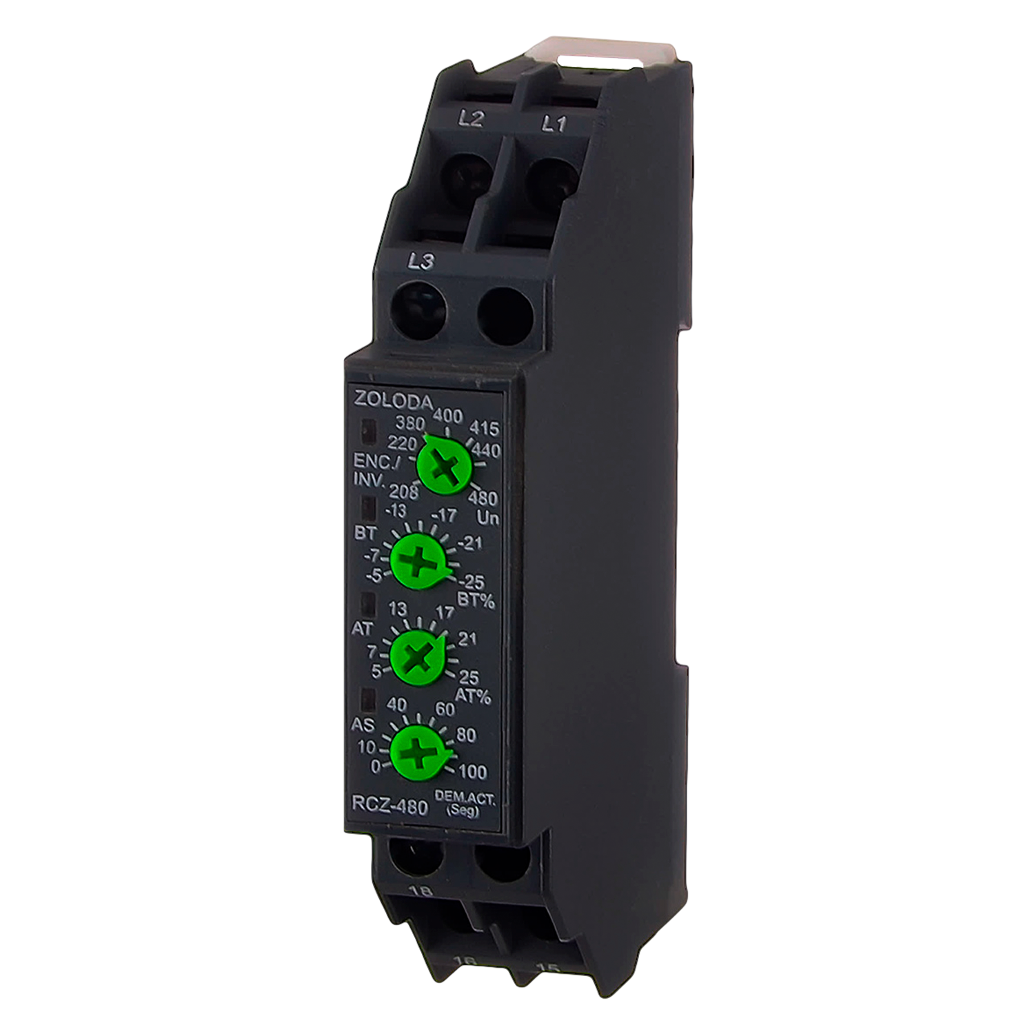 Monitor 3 Fases 1CO 208-408VCA Zoloda