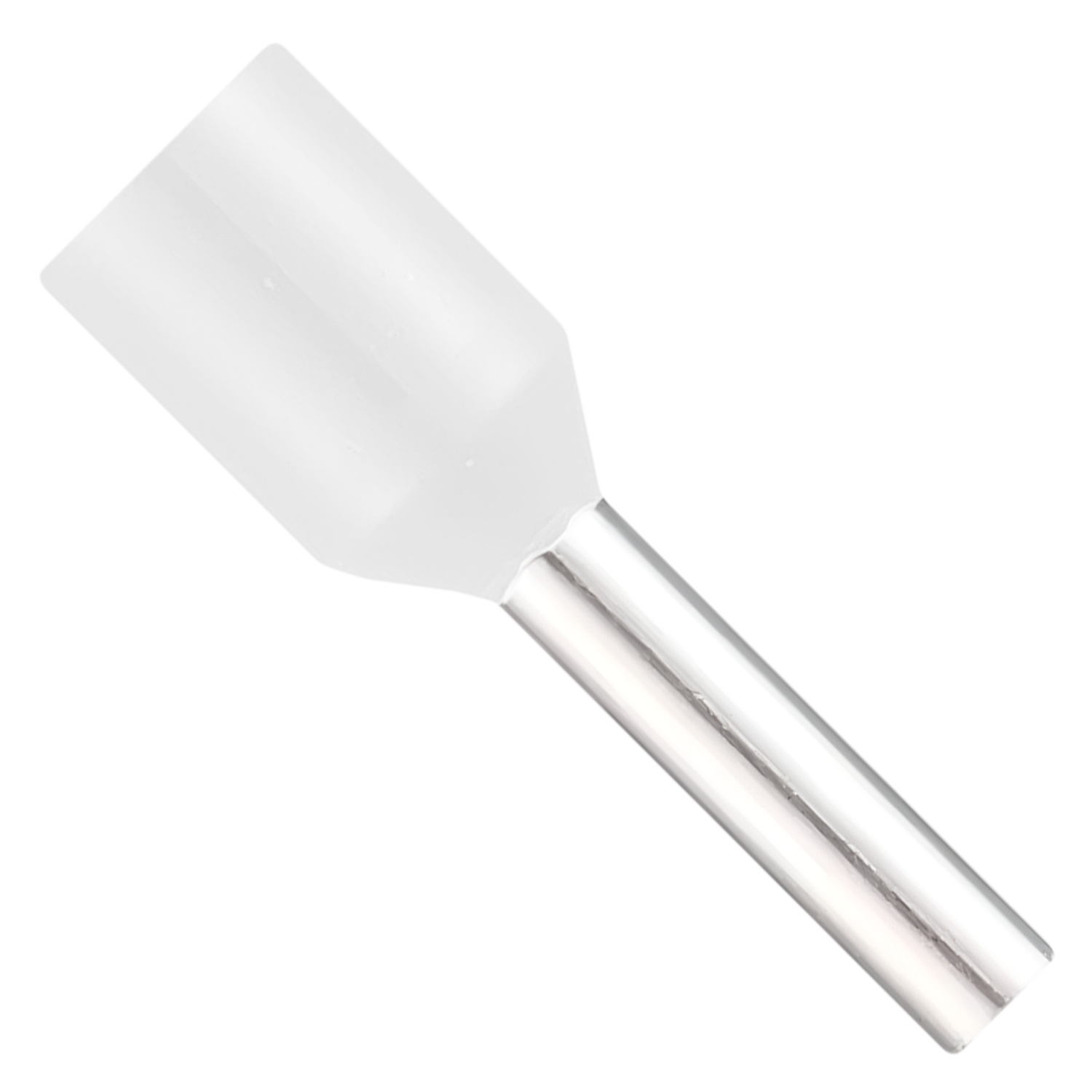 [31922] Puntera Tubular 0,50mm2 8mm x100u Blancas Zoloda