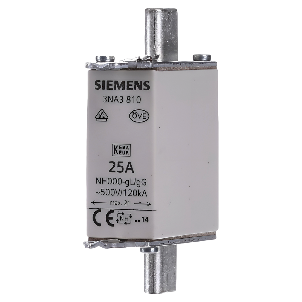 FUSIBLE NH T000 25 A 3NA3810