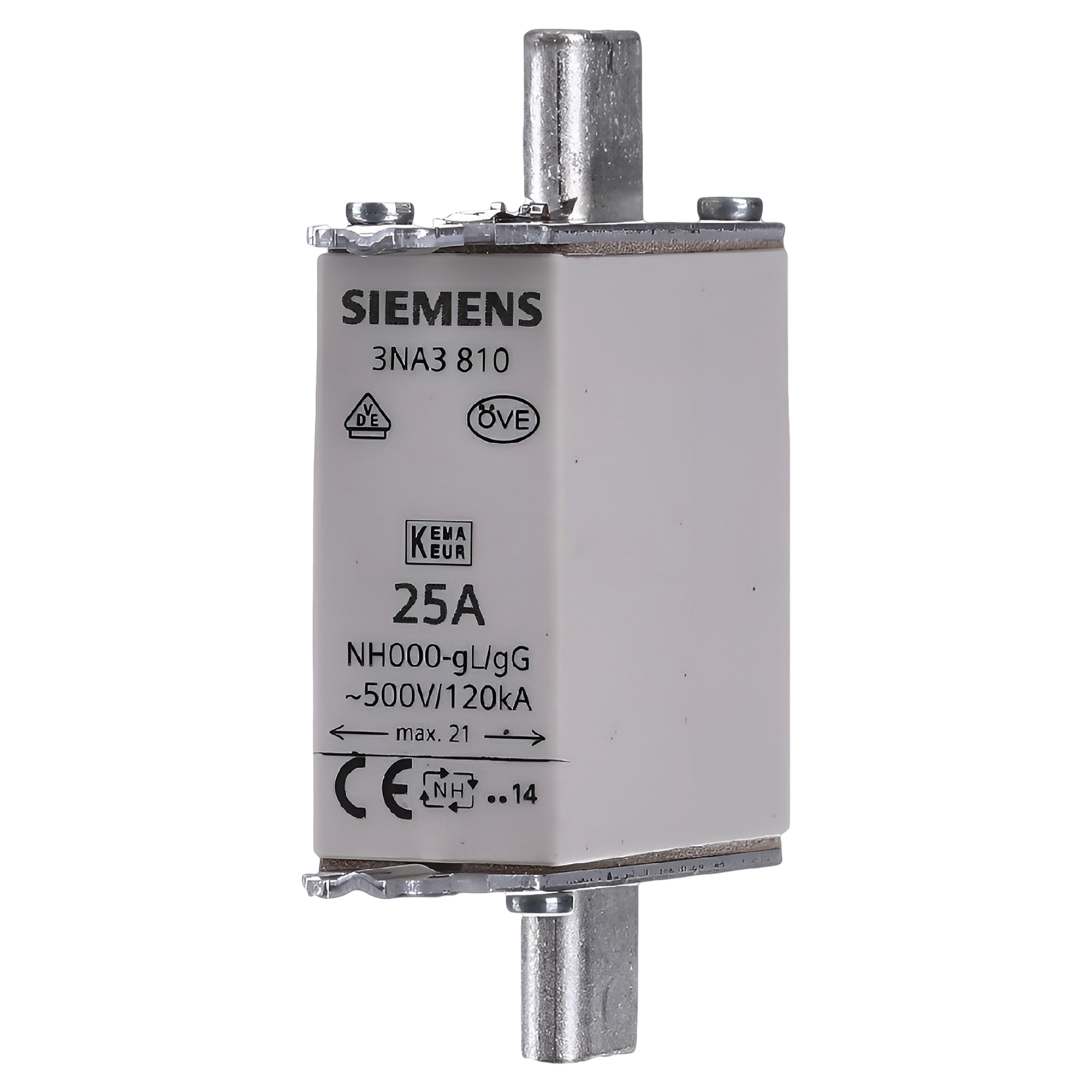 [3730] Fusible Cerámica NH T000 25A Siemens