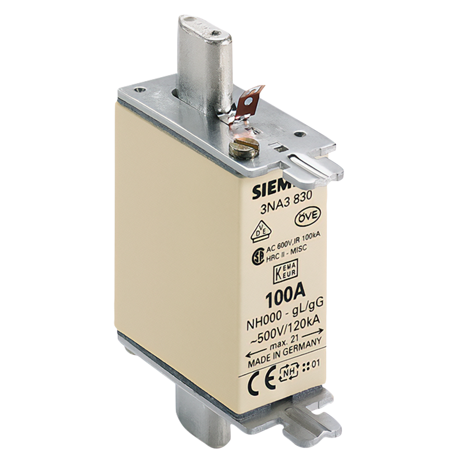 [3735] Fusible Cerámica NH T000 100A Siemens