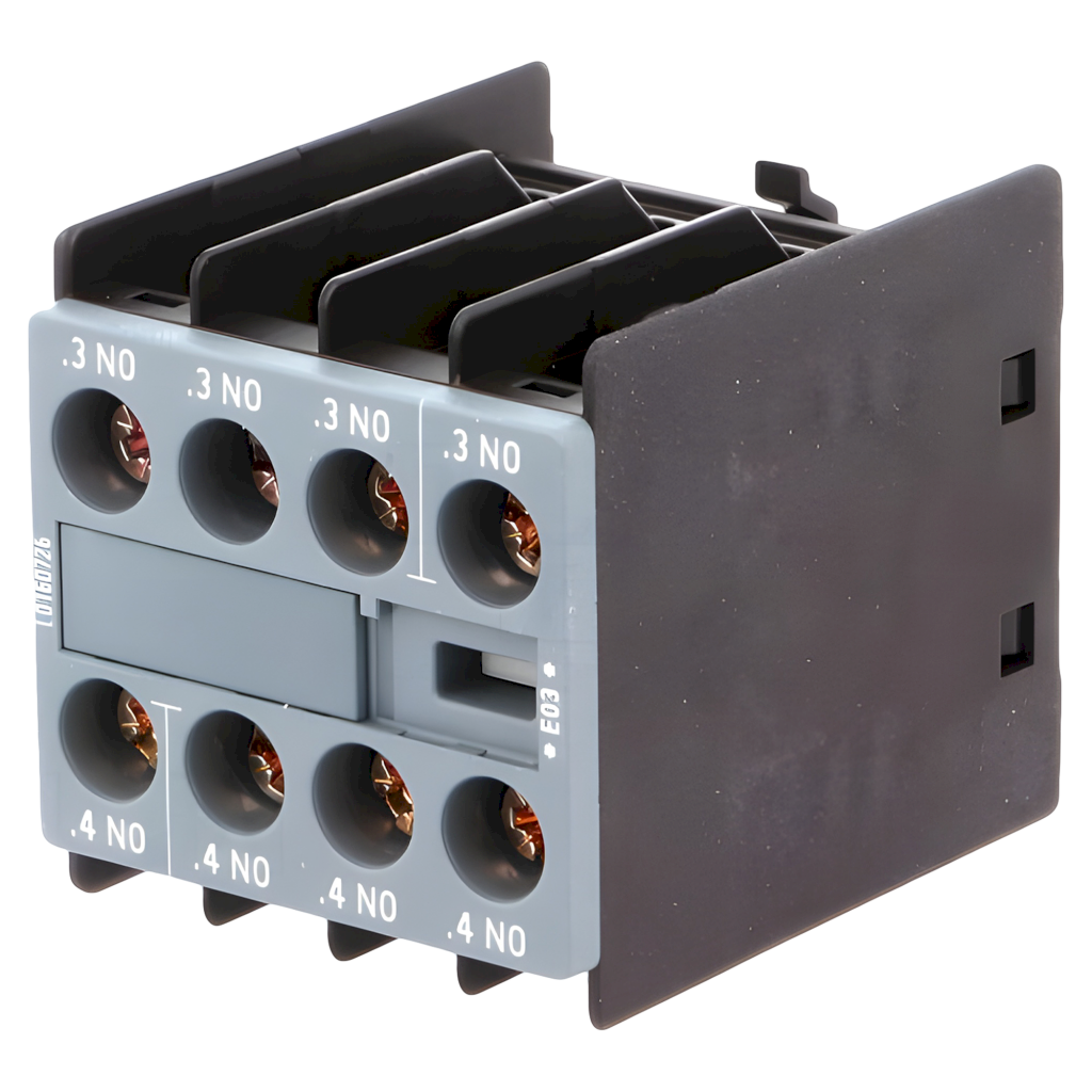 Contacto Auxiliar Innovation Tornillo Frontal S00-S3/S0-S12 4NA Siemens