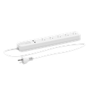 Zapatilla 5 Tomas 2P+T 10A+ 2 USB 5V 1A y 2A Cable 1,5Mts Schneider Electric