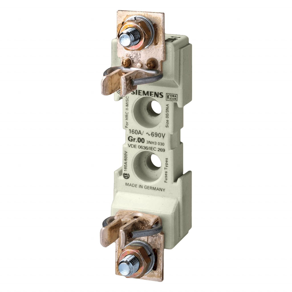 BASE PORTAFUSIBLE NH T00  160 A 3NH3030