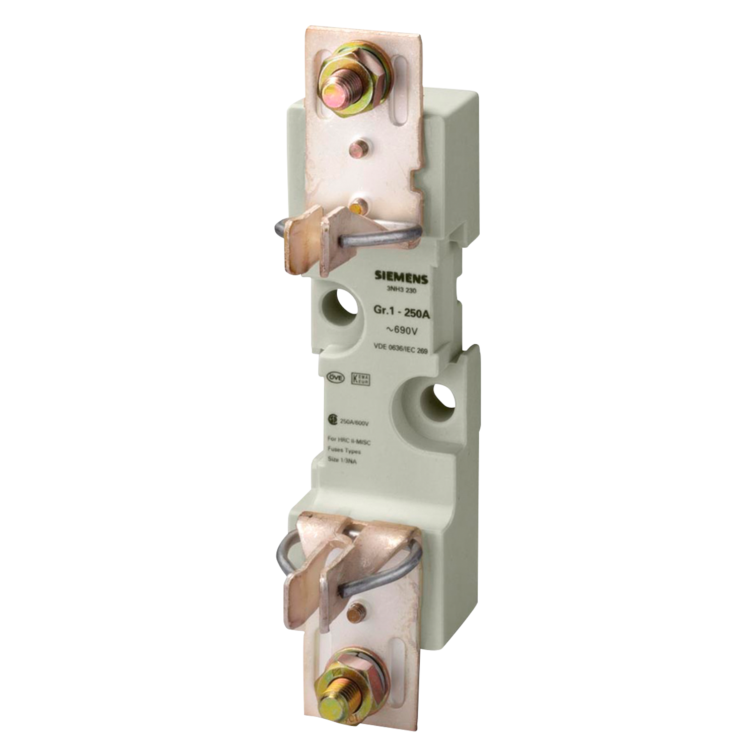 [3758] Base Portafusible NH T1 250A Siemens