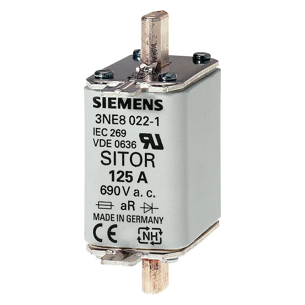 Fusible Cerámica Ultra Rápido Gr NH T00 25A 660V Siemens