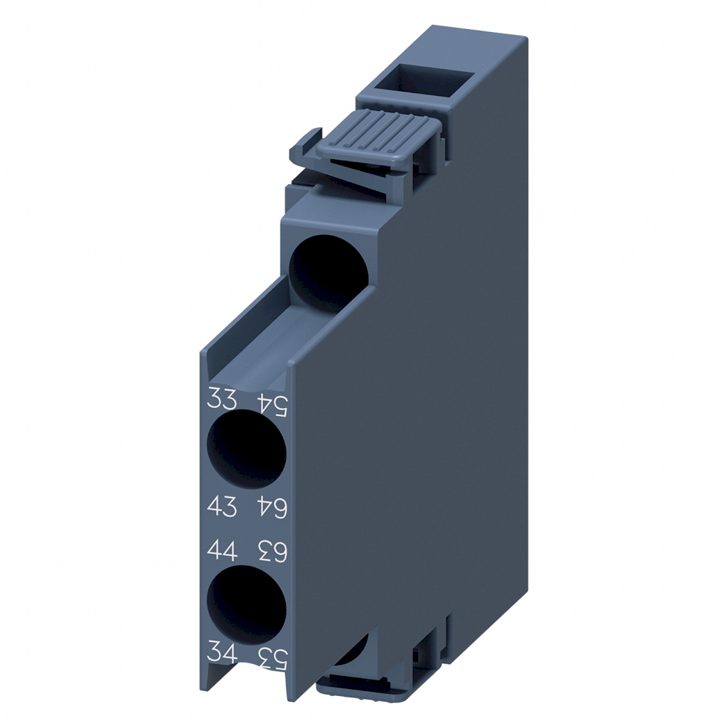 [25451] Contacto Auxiliar Innovation Tornillo Lateral S0-S3 2NA Siemens