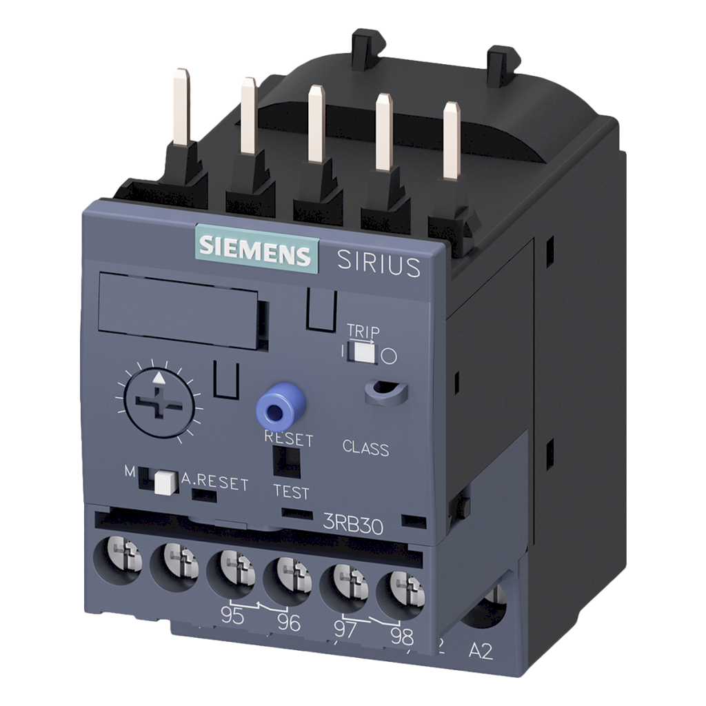 Relé Térmico 3P 690VCA 12A Rango Ajuste 3-12A Protección Electronica Siemens