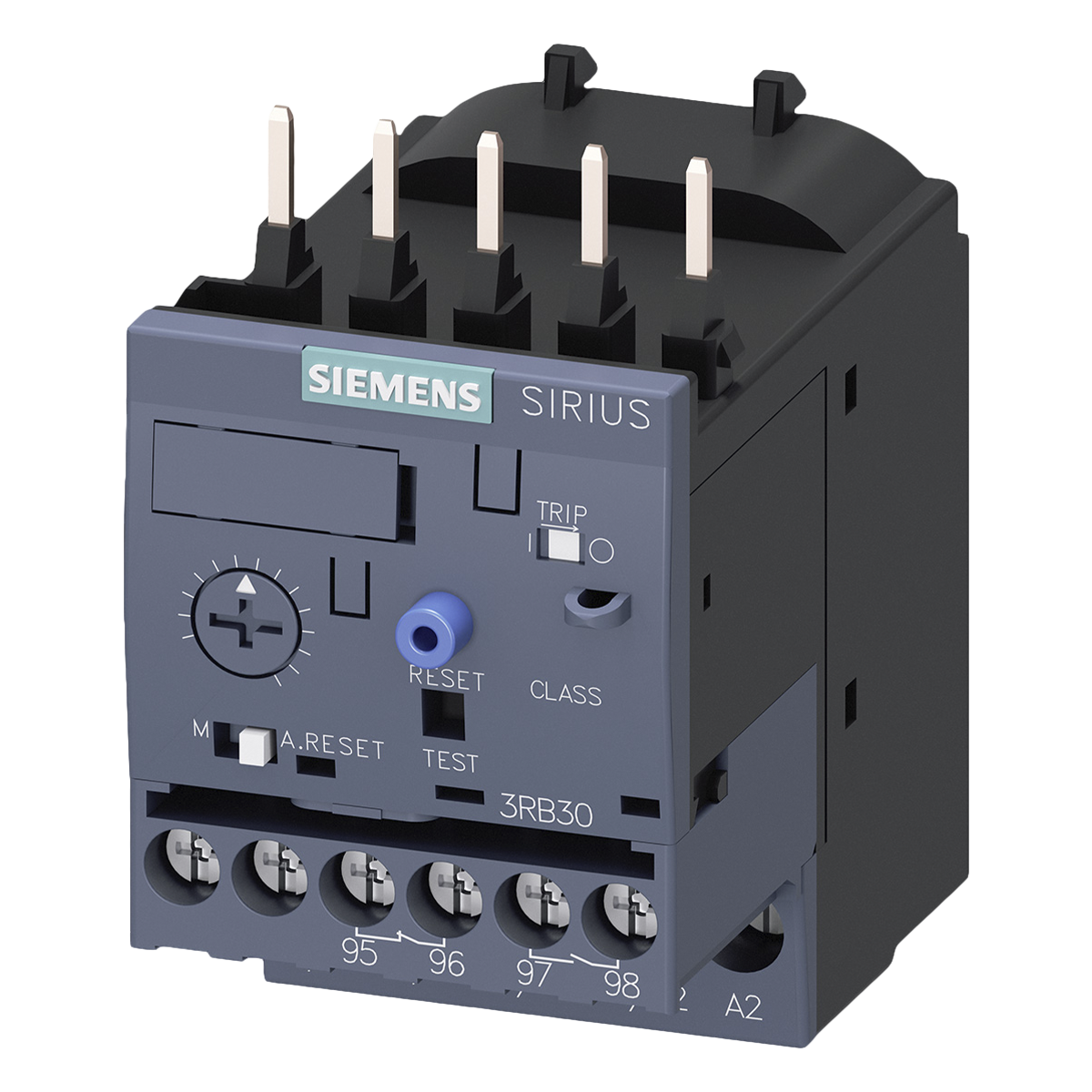 [25554] Relé Térmico 3P 690VCA 12A Rango Ajuste 3-12A Protección Electronica Siemens