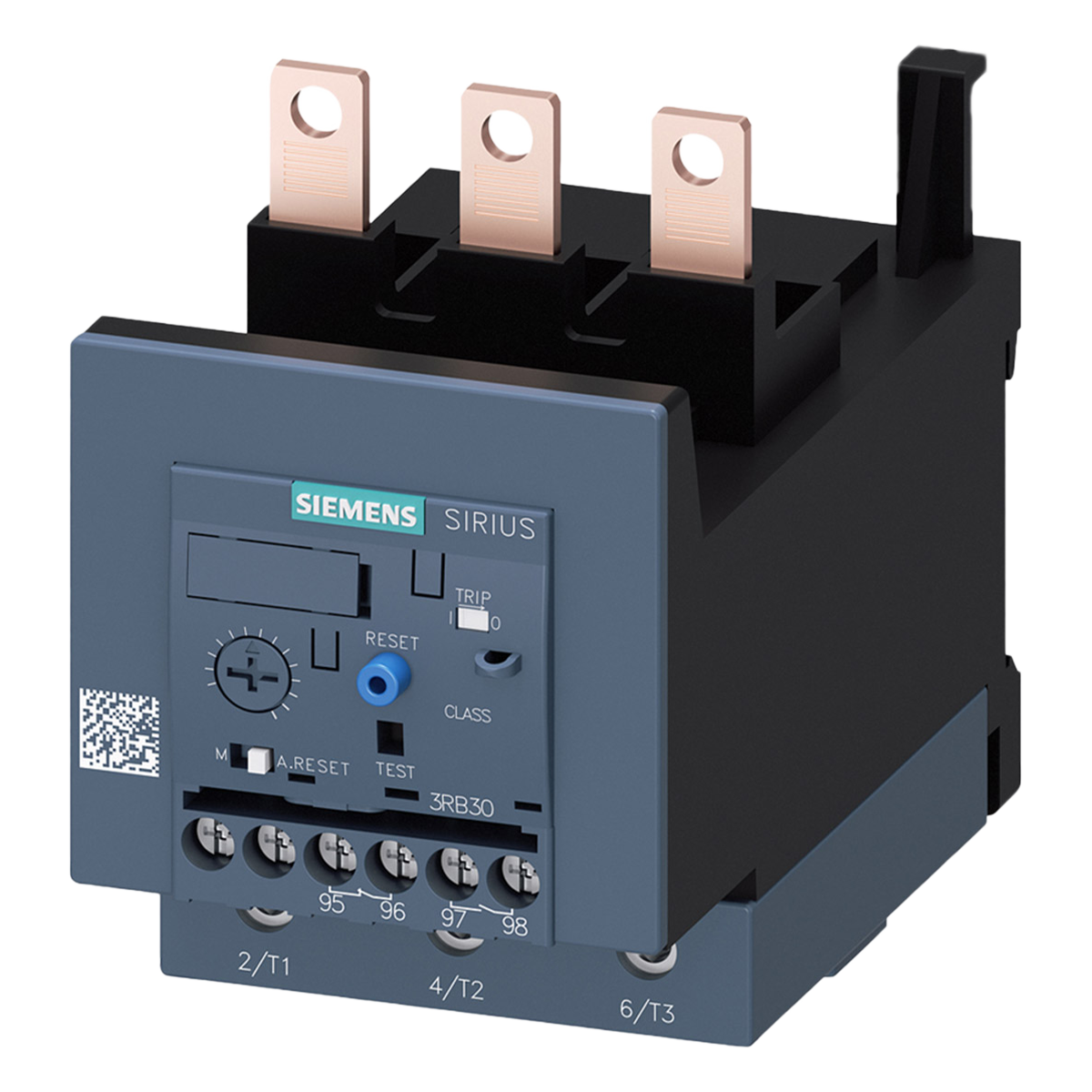 Relé Térmico 3P 690VCA 50A Rango Ajuste 12,5-50A Protección Electronica Siemens