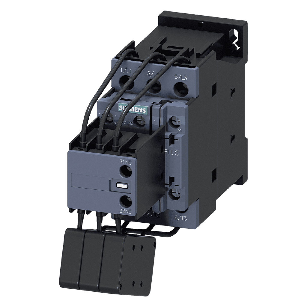 Contactor 3RT2 3P 36A 220VCA 25kVAR 1NA+2NC Siemens