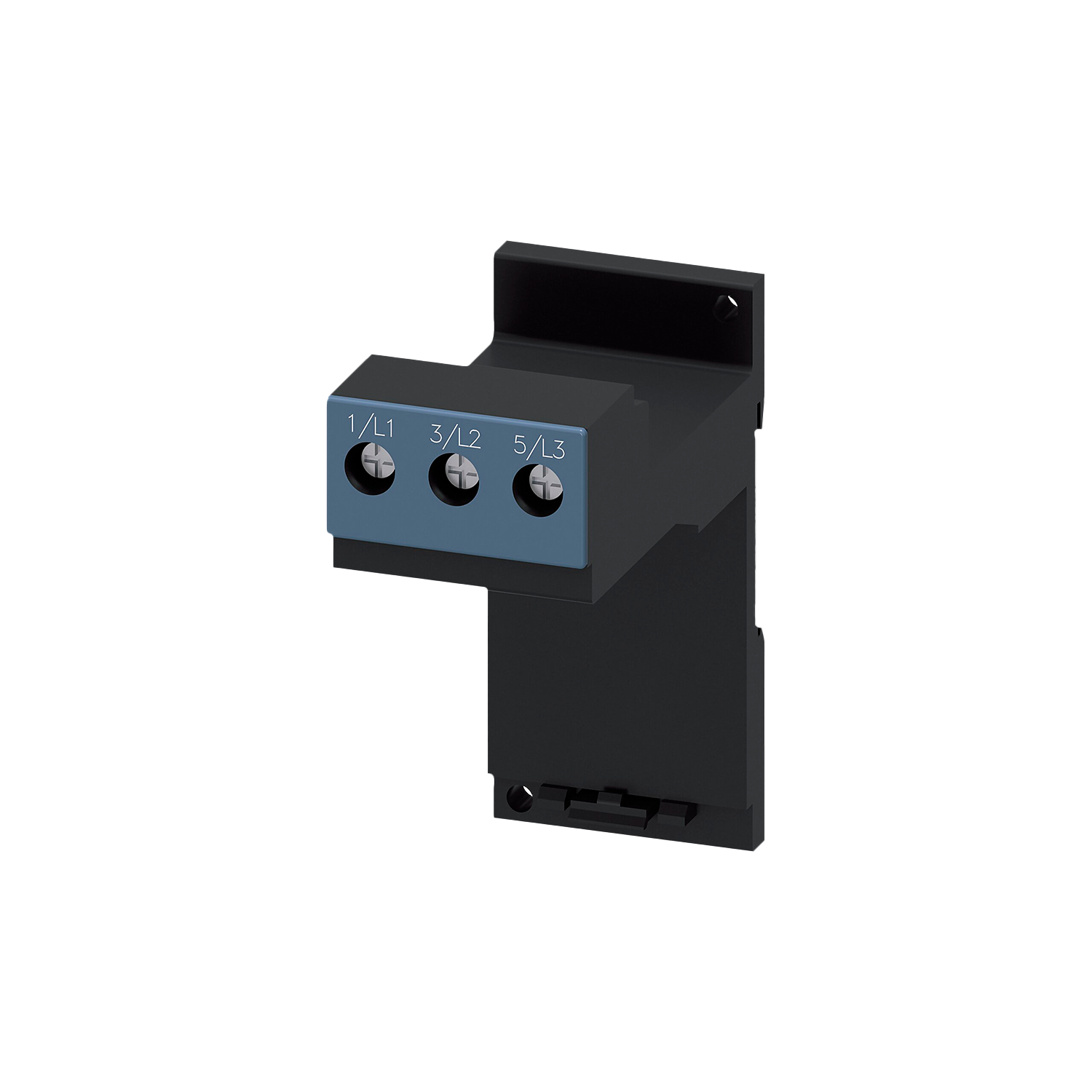 Soporte A Tornillo P/Conexión Relé Térmico S0 Siemens