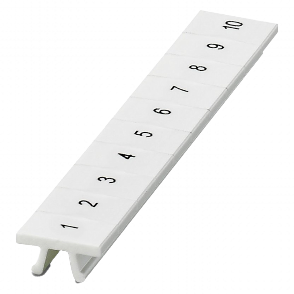 [5506] Identificador ZB P/Bornes De 6mm 1 Al 10 Phoenix Contact