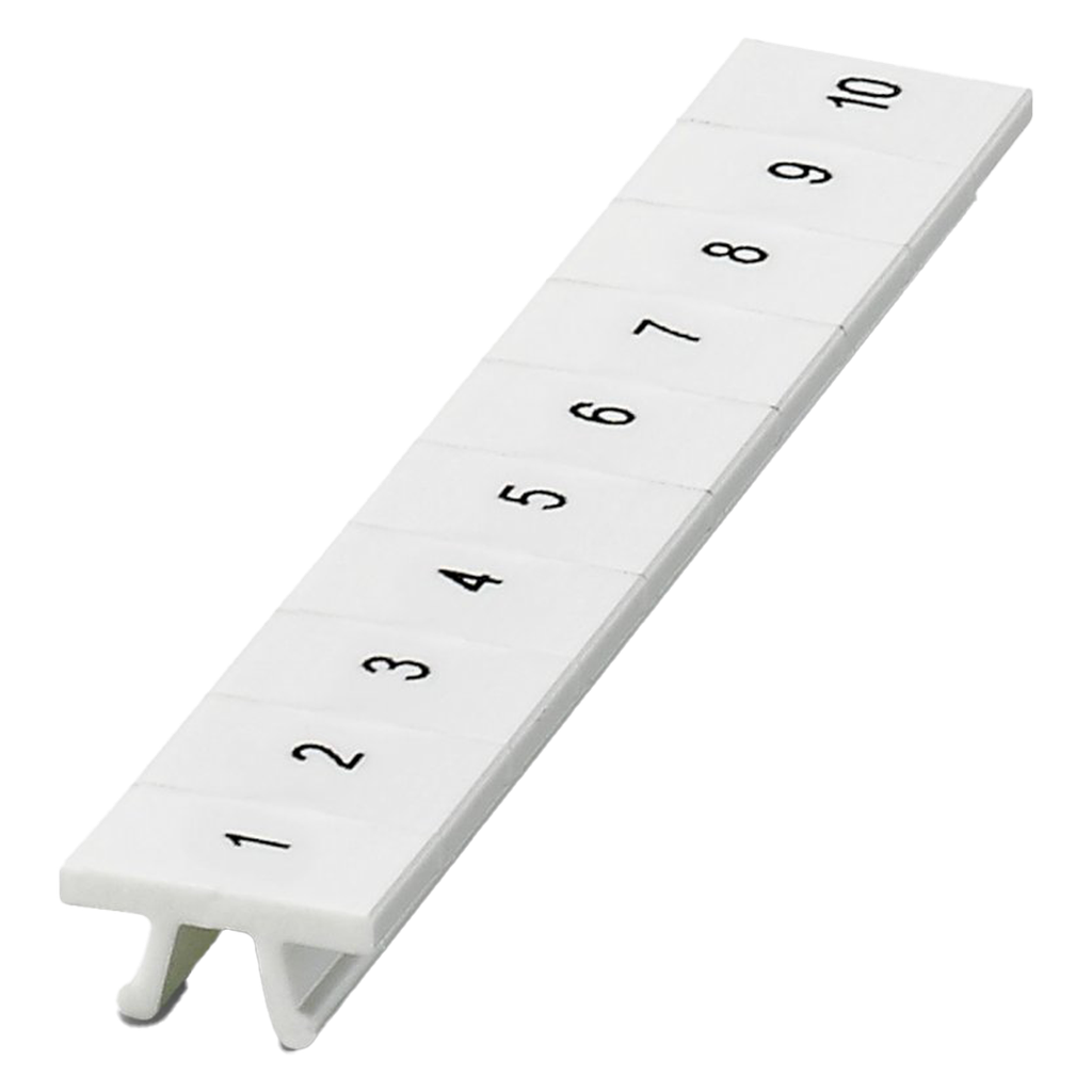 Identificador ZB P/Bornes de 6mm 1 al 10 Phoenix Contact