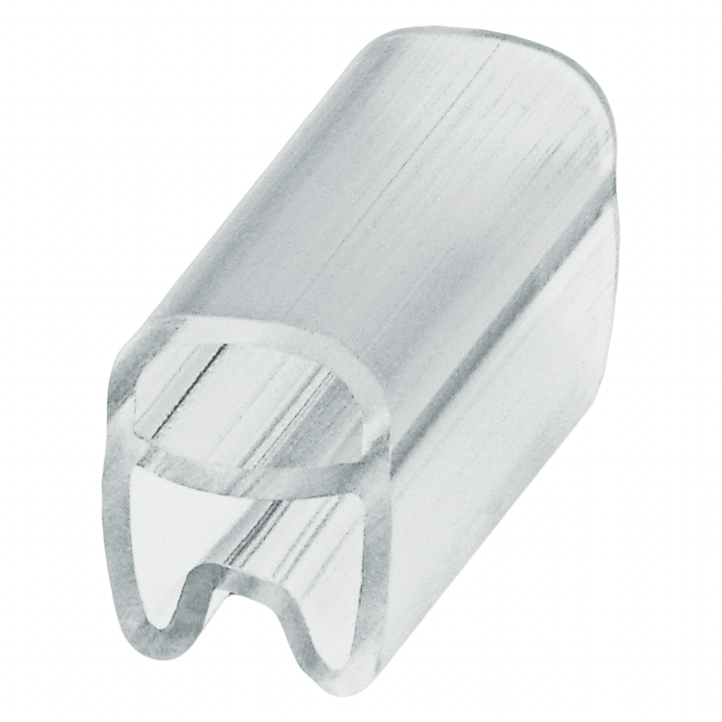 Tubito Portadigito 10mm de Largo Encastre 1,5 a 2,5mm2 Transparente PVC Phoenix Contact