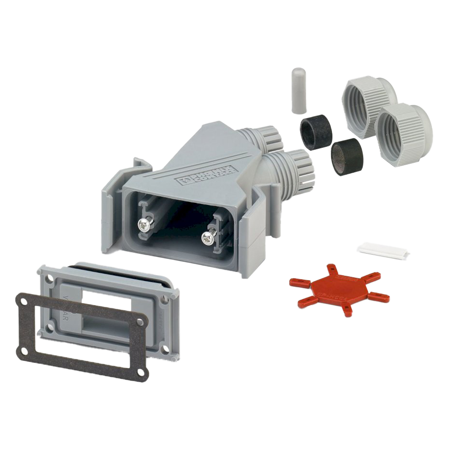 Juego Varios Empotrar de PVC 9 Polos S/Prensacable Incorporado Salida Lateral Phoenix Contact