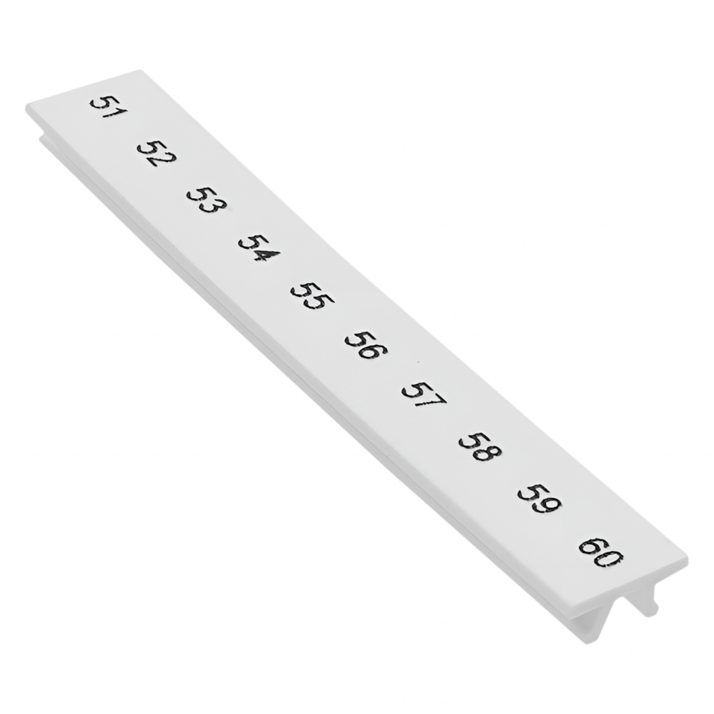[10674] IDENTIFICACION PARA BORNES ZB DE 6mm 51 AL 60 ZB 6,LGS:FORTL.ZAHLEN 51-60
