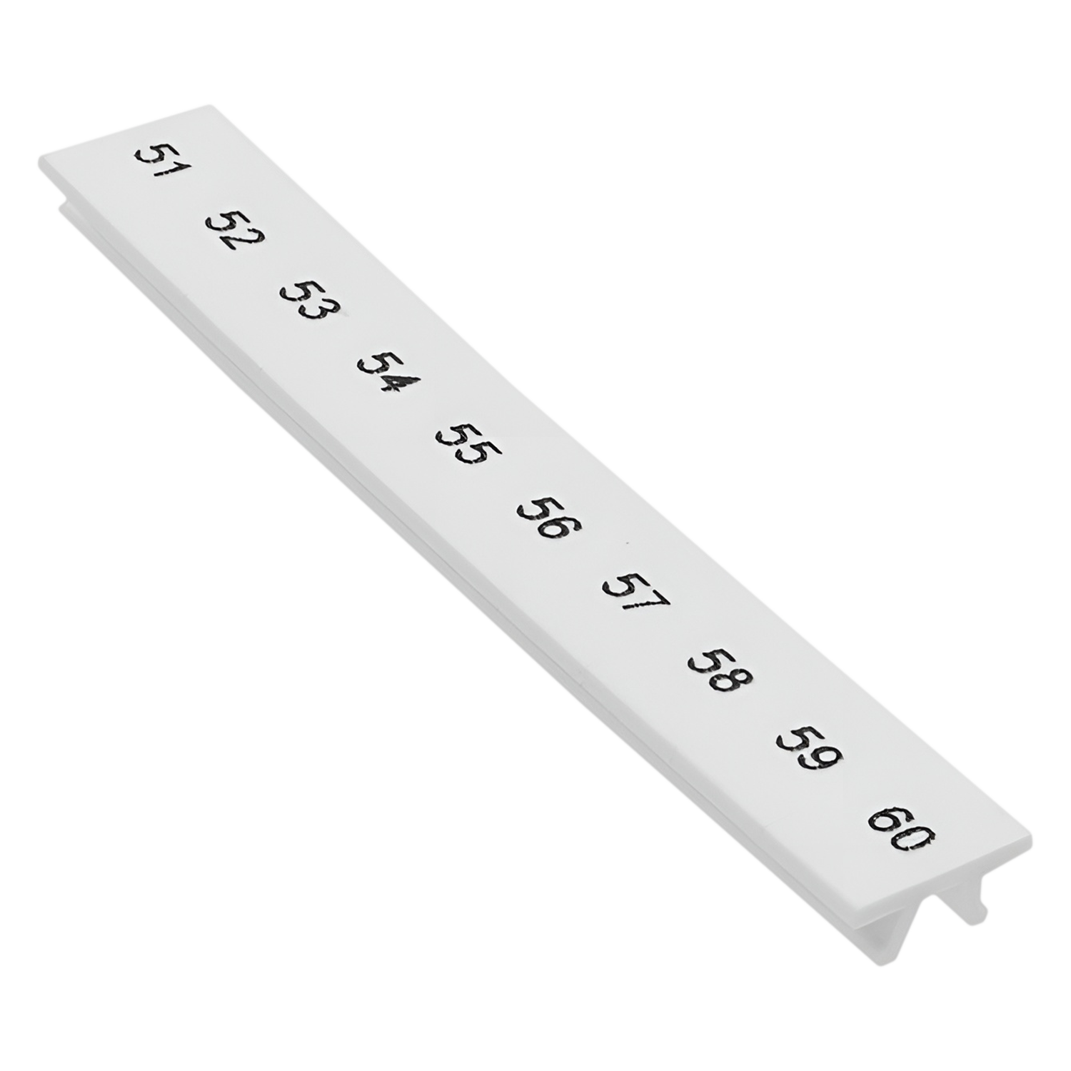 Identificación P/Bornes ZB de 6mm 51 al 60 Blanco Phoenix Contact